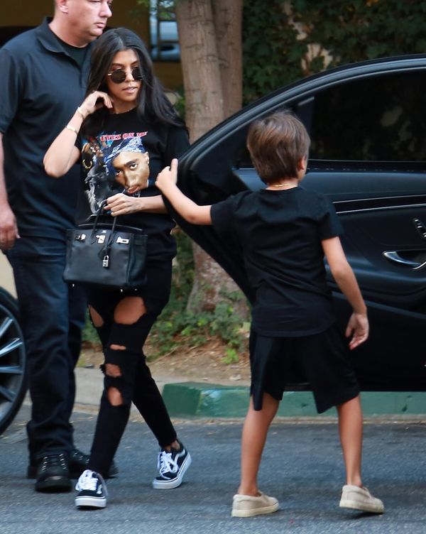 Kourtney Kardashian nie radzi sobie z Masonem? (FOTO)
