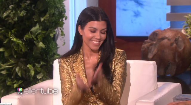 DeGeneres zapytała Kourtney o relację z Bieberem DeGeneres zapytała Kourtney o relację z Bieberem