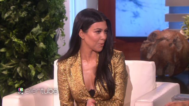 DeGeneres zapytała Kourtney o relację z Bieberem DeGeneres zapytała Kourtney o relację z Bieberem