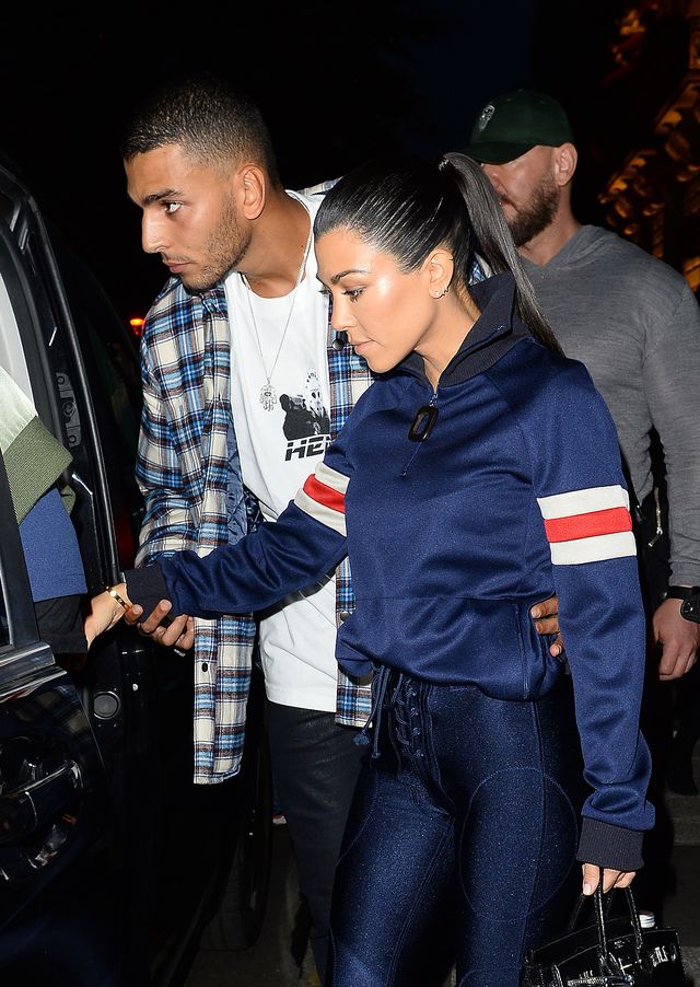 W ten sposób Younes potwierdził ciążę Kourtney