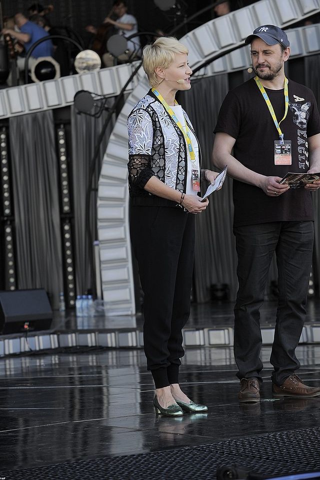 Ciężarna Małgorzata Kożuchowska w Opolu (FOTO)