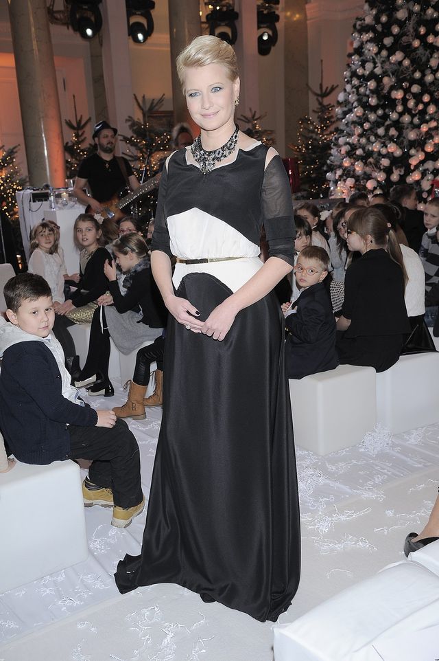 Małgorzata Kożuchowska kolęduje u prezydenta (FOTO)