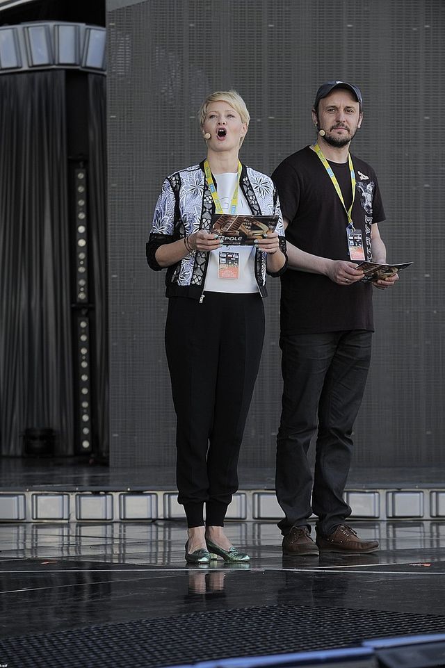 Ciężarna Małgorzata Kożuchowska w Opolu (FOTO)