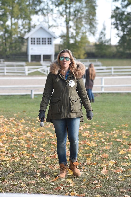 Ciężarna Kraśko i skupiona Rusin na zawodach konnych (FOTO)