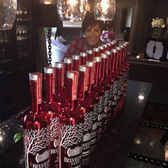 Polska wódka na stole u Kardashianów!