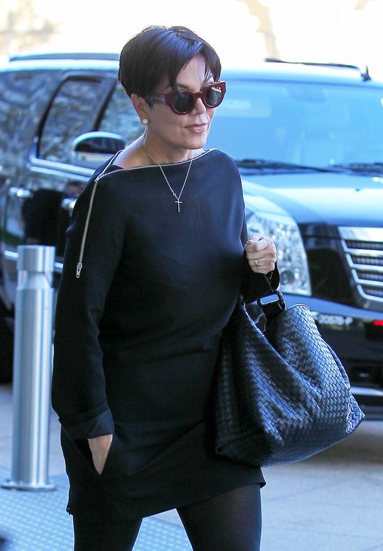 Z twarzy Kris Jenner po raz piewrszy znikł uśmiech