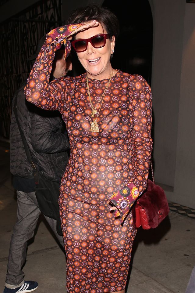 FLESZ jak RENTGEN prześwietlił Kris Jenner - wiemy, co babcia nosi pod sukienką 