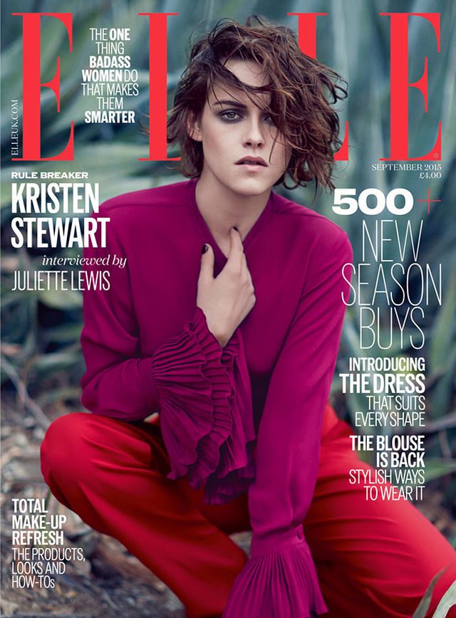 Kristen Stewart w Elle: Ja się nie uśmiecham?!
