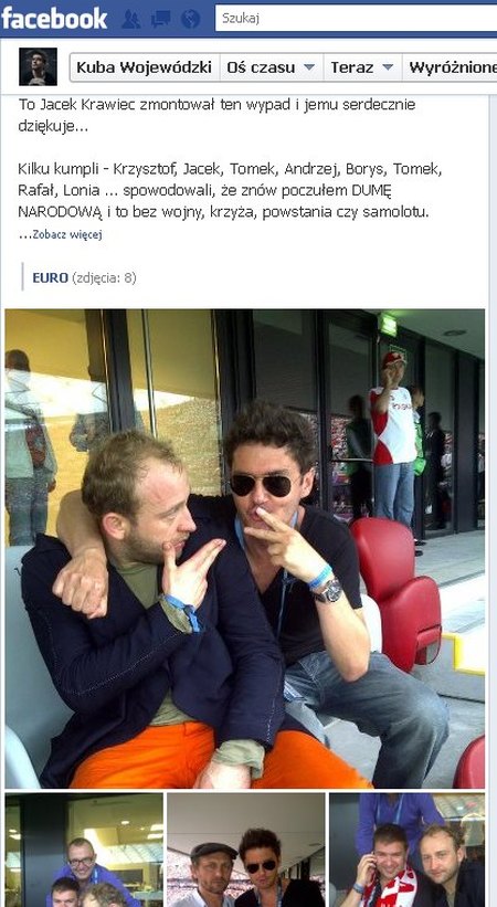 Wojewódzki: Znów poczułem się dumnym członkiem narodu...