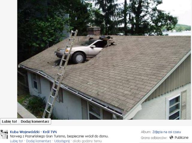 Wojewódzki nabija się z wypadku na Gran Turismo (FOTO+VIDEO) Wojewódzki nabija się z wypadku na Gran Turismo (FOTO+VIDEO)