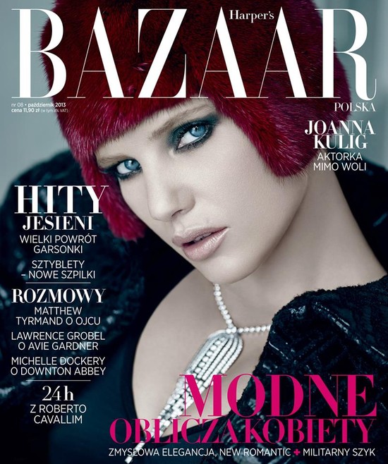Joanna Kulig na okładce polskiego Harper's Bazaar (FOTO) Joanna Kulig na okładce polskiego Harper's Bazaar (FOTO)