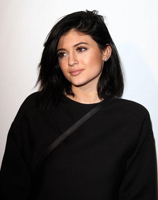 Kylie Jenner czarno widzi wizytę na czerwonym dywanie