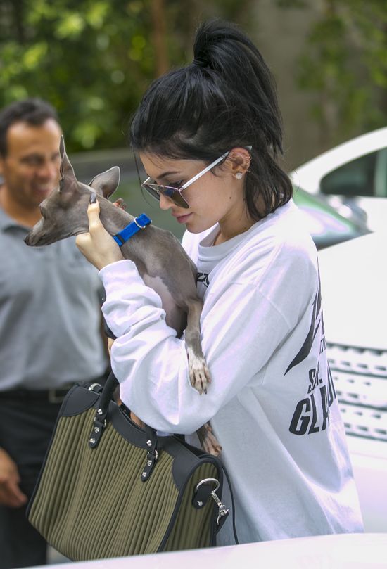 SZOK! Kylie Jenner BEZ makijażu i peruki! (FOTO) SZOK! Kylie Jenner BEZ makijażu i peruki! (FOTO)