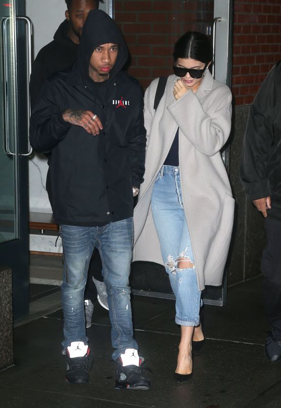 Kylie Jenner i Tyga w końcu zachowują się jak para?