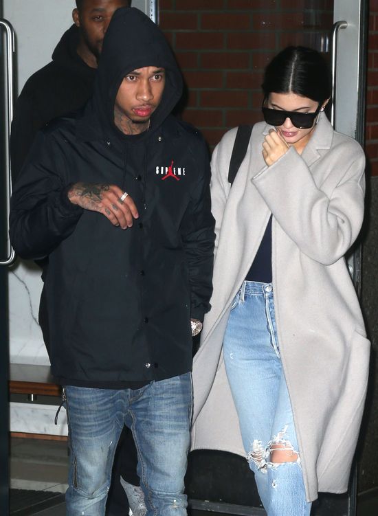 Kylie Jenner i Tyga w końcu zachowują się jak para?