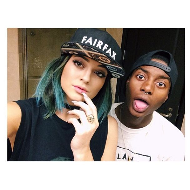 Kylie Jenner ma niebieskie włosy! (FOTO)