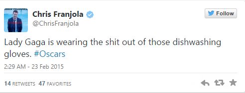 Ostro pojechali po Lady Gadze na Oscarach (FOTO+VIDEO)