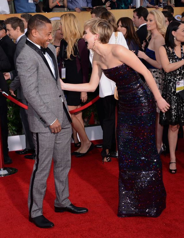 PIERŚ Jennifer Lawrence gwiazdą wieczoru 