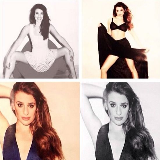 Lea Michele pokazuje, jaka jest niegrzeczna (FOTO)