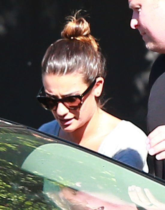 Lea Michele wychodzi z cienia po śmierci Monteitha