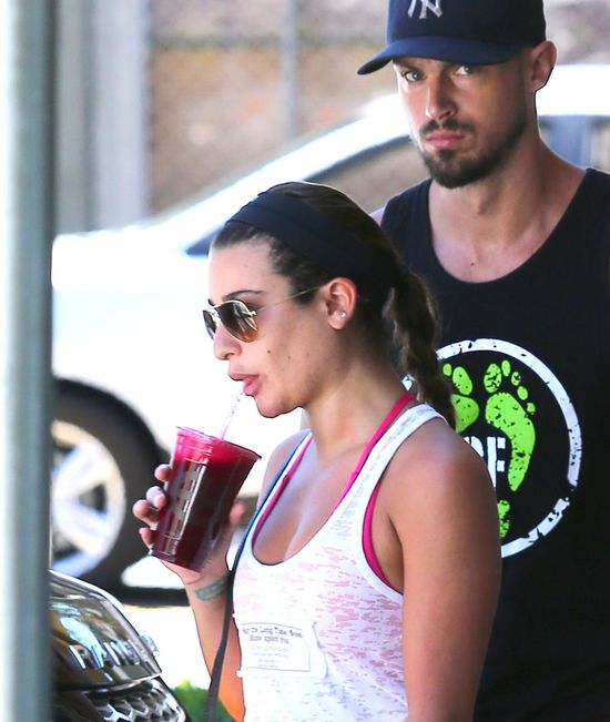 Lea Michele ma problemy z cerą (FOTO)