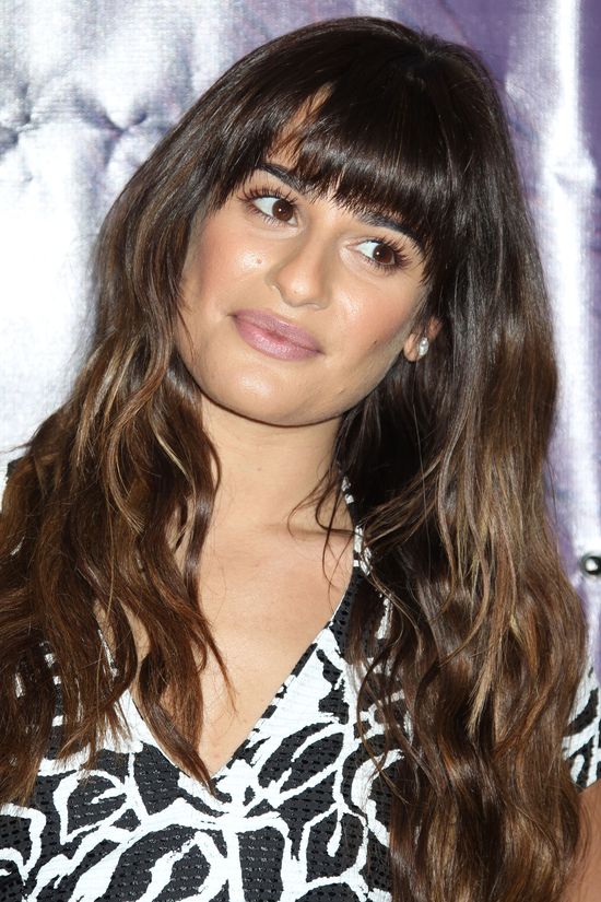 Lea Michele ponownie z grzywką (FOTO)