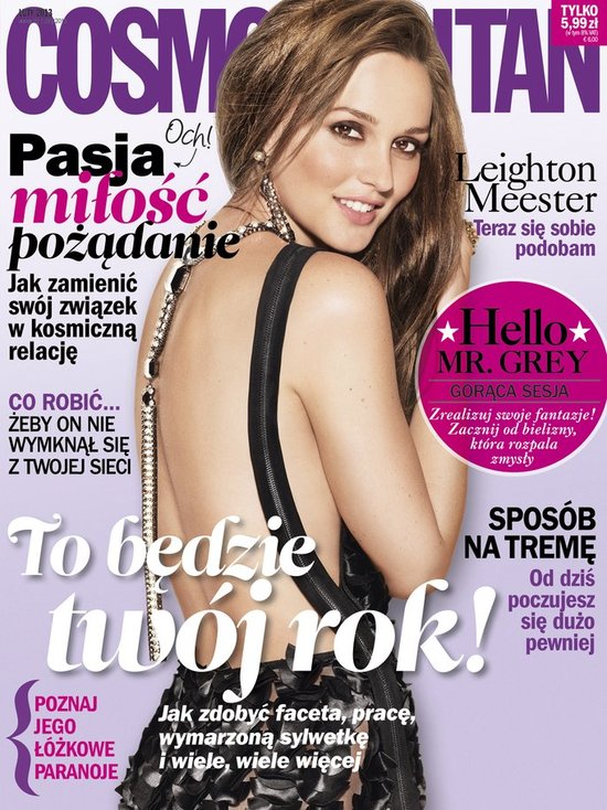 Leighton Meester: Widzę wypryski, podkrążone oczy... (FOTO)
