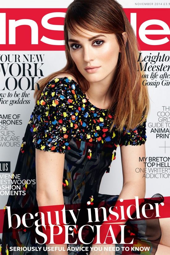 Leighton Meester wygładzona do granic możliwości