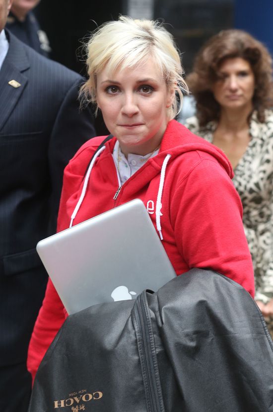 Tak wygląda Lena Dunham przed i po wizycie u wizażysty 