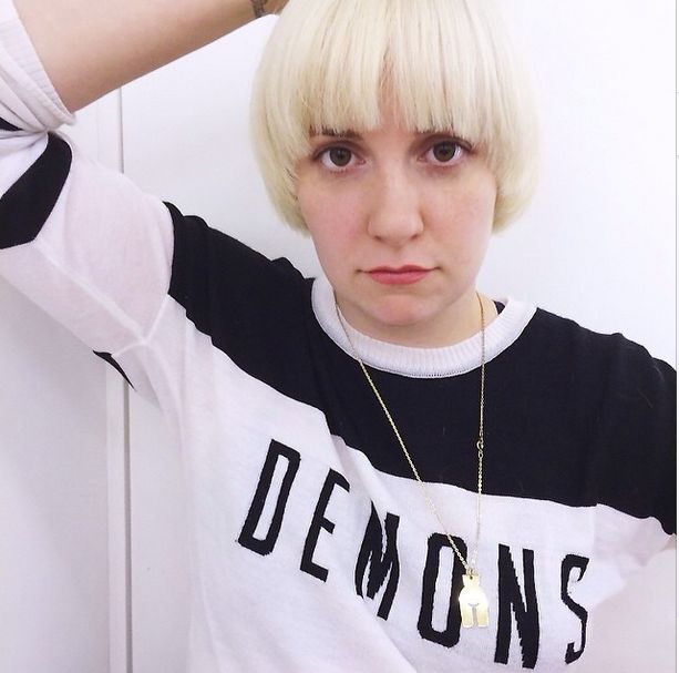Lena Dunham została blondynką (FOTO)