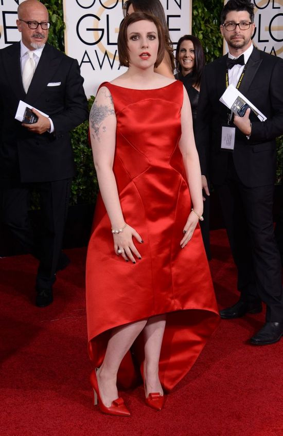 Lena Dunham wie, jak zwrócić na siebie uwagę (FOTO) Lena Dunham wie, jak zwrócić na siebie uwagę (FOTO)