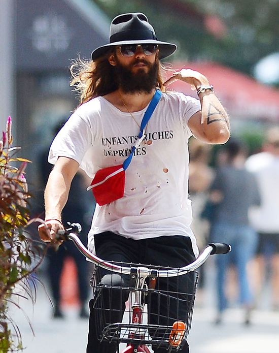Jared Leto też się zapuścił (FOTO)
