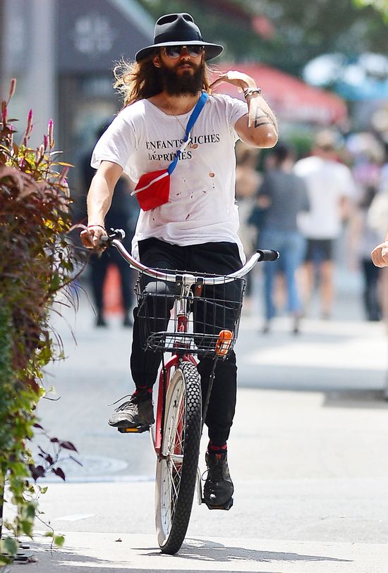 Jared Leto też się zapuścił (FOTO)
