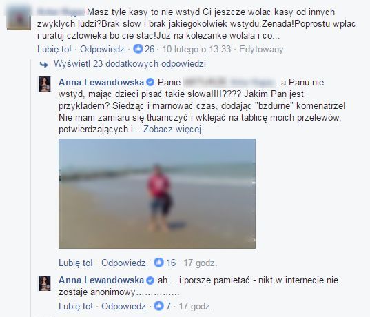Anna Lewandowska straciła cierpliwość: To MOJE SERCE, MÓJ PORTFEL i moja chęć!