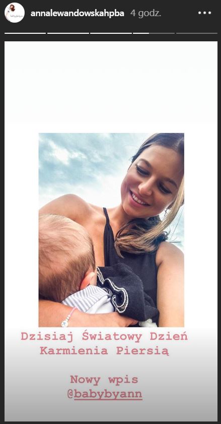 Anna Lewandowska pokazała jak karmi piersią Klarcię!