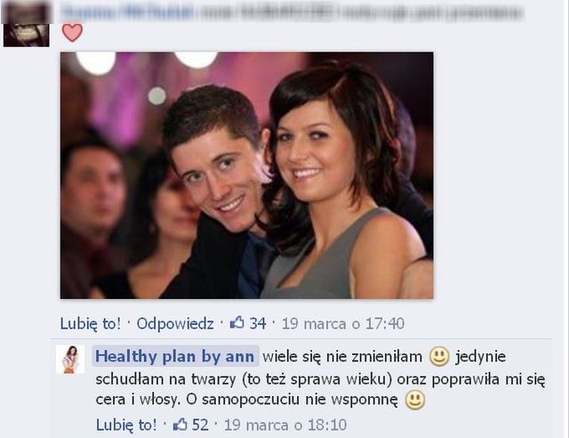 Lewandowska o swej metamorfozie: Jedynie schudłam na twarzy