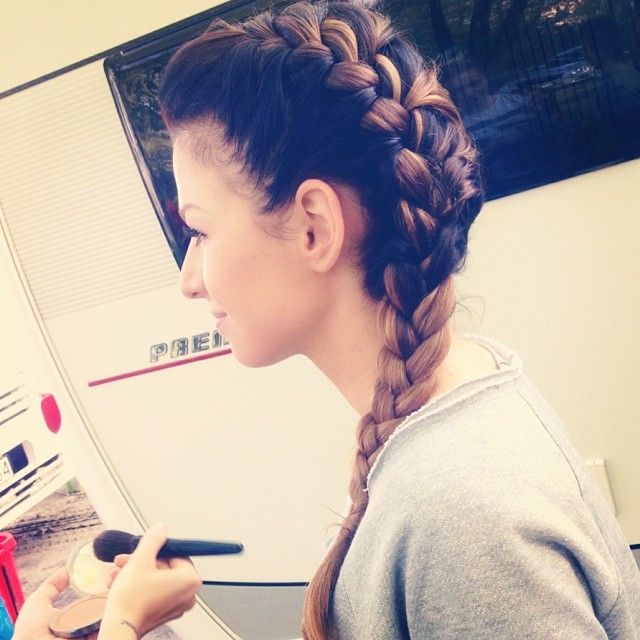 Anna Lewandowska na planie reklamy (FOTO)