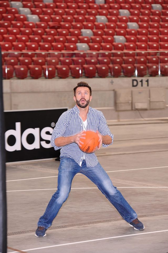 Anna Lewandowska w czasie finału imprezy charytatywnej FOTO Anna Lewandowska w czasie finału imprezy charytatywnej FOTO