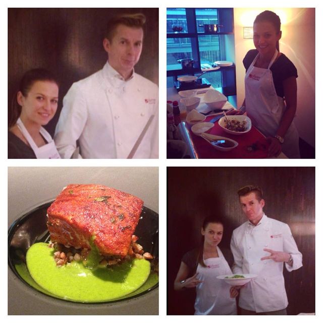 Anna Lewandowska gotuje z Okrasą (FOTO) Anna Lewandowska gotuje z Okrasą (FOTO)