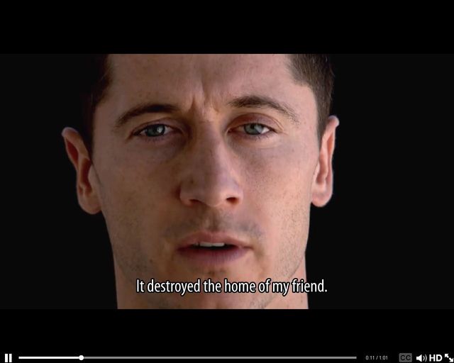 Robert Lewandowski prosi o Wasz głos [VIDEO]