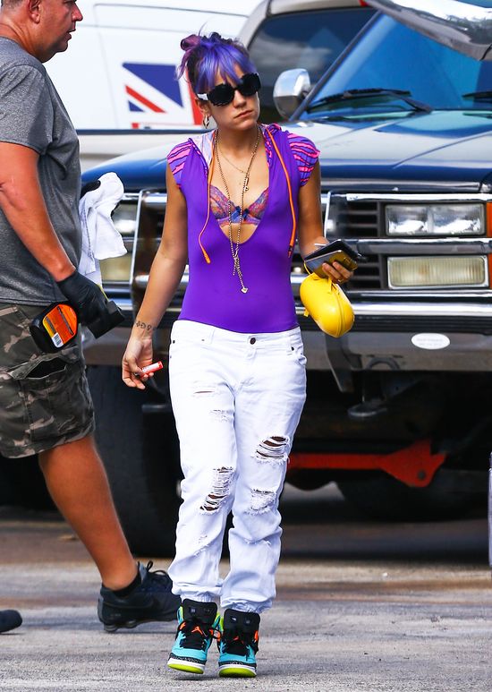 Lilly Allen szczuplejsza o 20 kilogramów zrobiła szturm na..