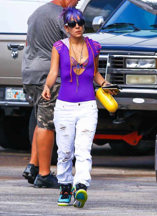 Lilly Allen szczuplejsza o 20 kilogramów zrobiła szturm na..