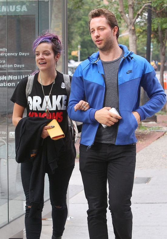 Odchudzona Lily Allen bez makijażu i... (FOTO)