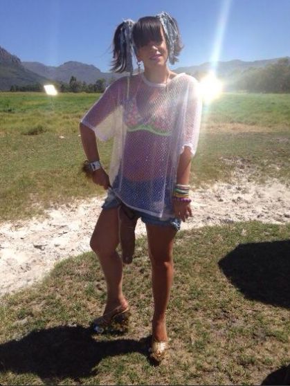 Lily Allen nie wstydzi się swojego ciała (FOTO)