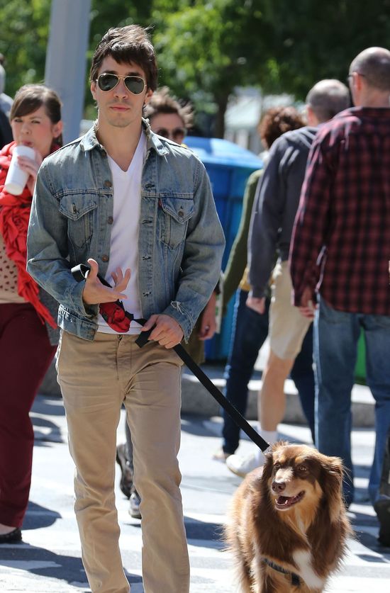 Justin Long z najfajniejszym psem Hollywood