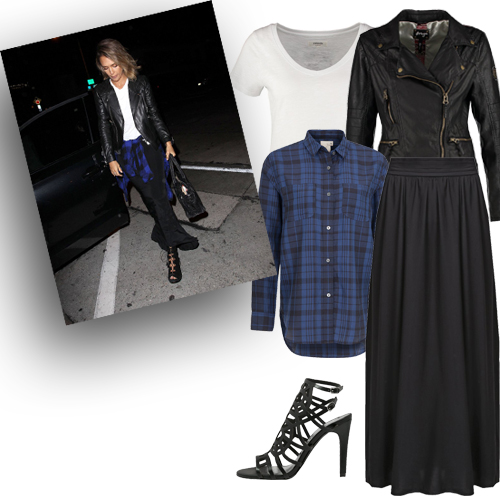 Gwiazdy kochają kurtki biker! 