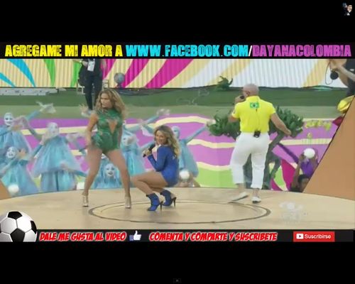 Jennifer Lopez zakręciła pupą na otwarciu mundialu [VIDEO]