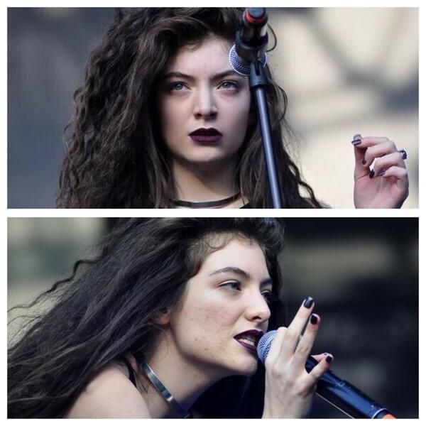 Lorde nie wstydzi się niedoskonałej cery (FOTO)