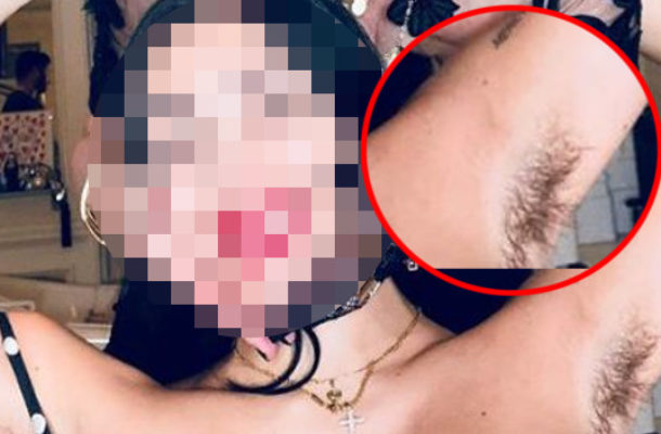Gwiazda z nieogolonymi pachami zaczyna 2018 rok – kto wyrzuca maszynkę? (INSTA)