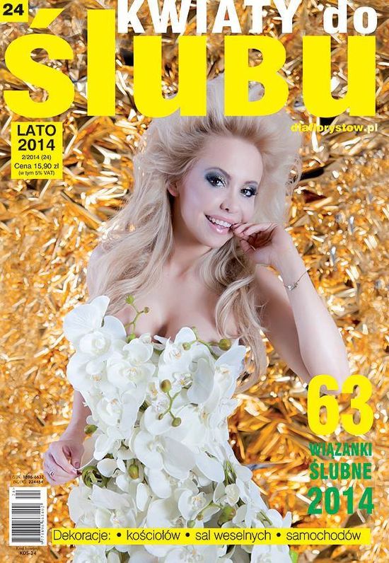 Lubert i Wendzikowska w sukniach ze storczyków (FOTO) Lubert i Wendzikowska w sukniach ze storczyków (FOTO)